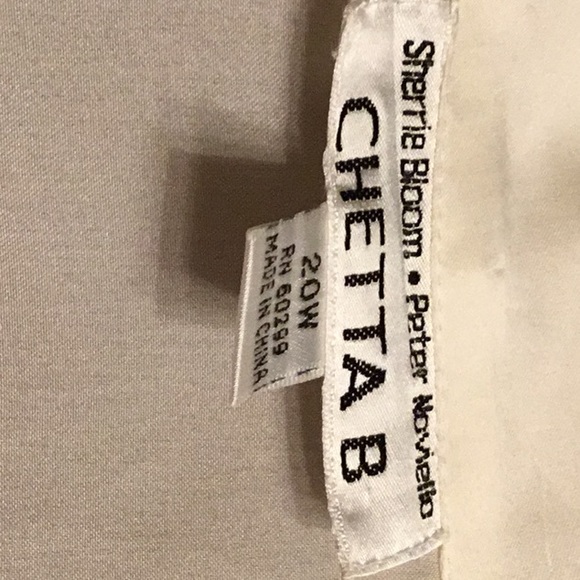 3pc blouse not just any blouse Chetta B - Picture 3 of 4